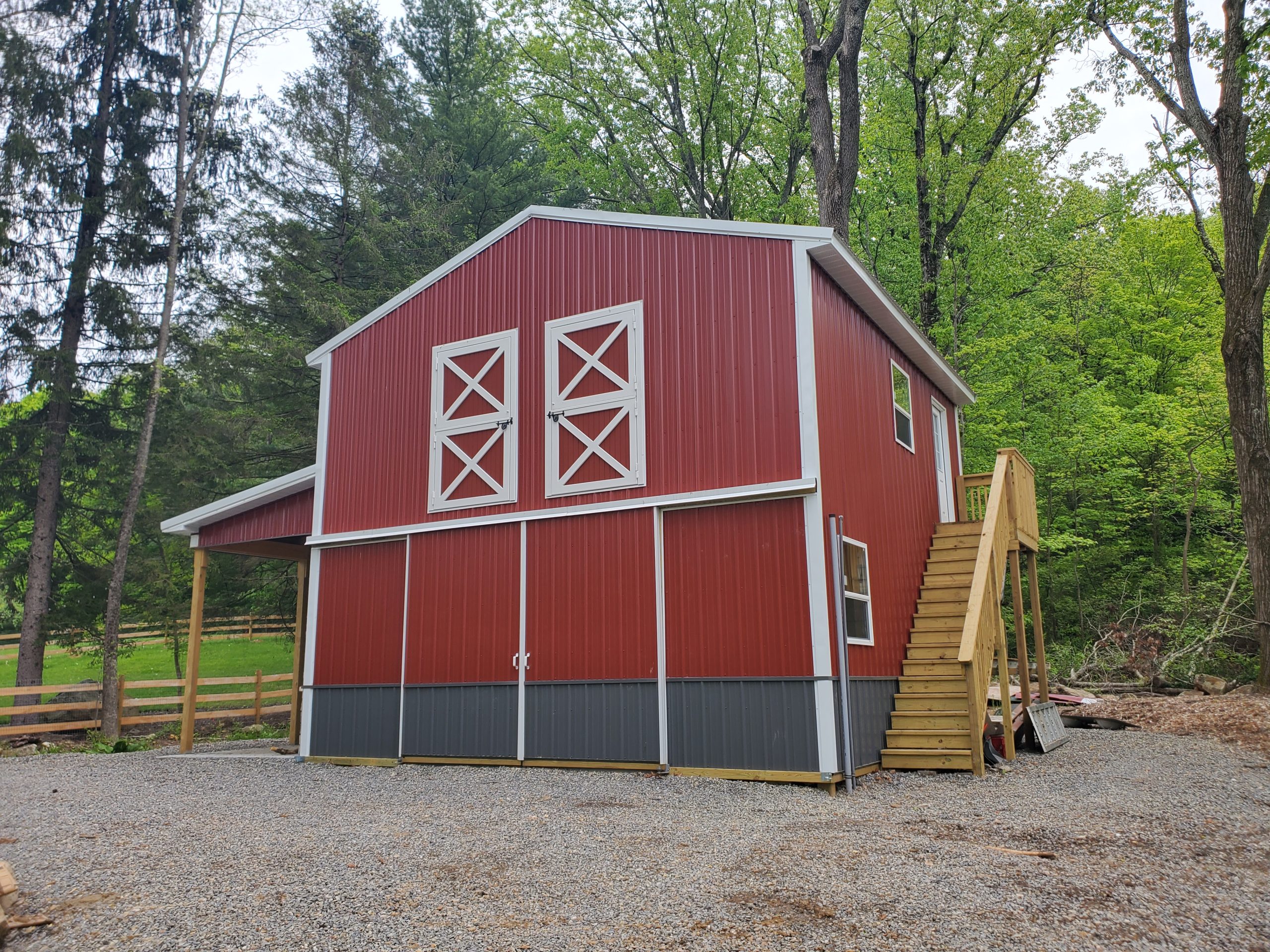 Amish pole barn builders in Aberdeen